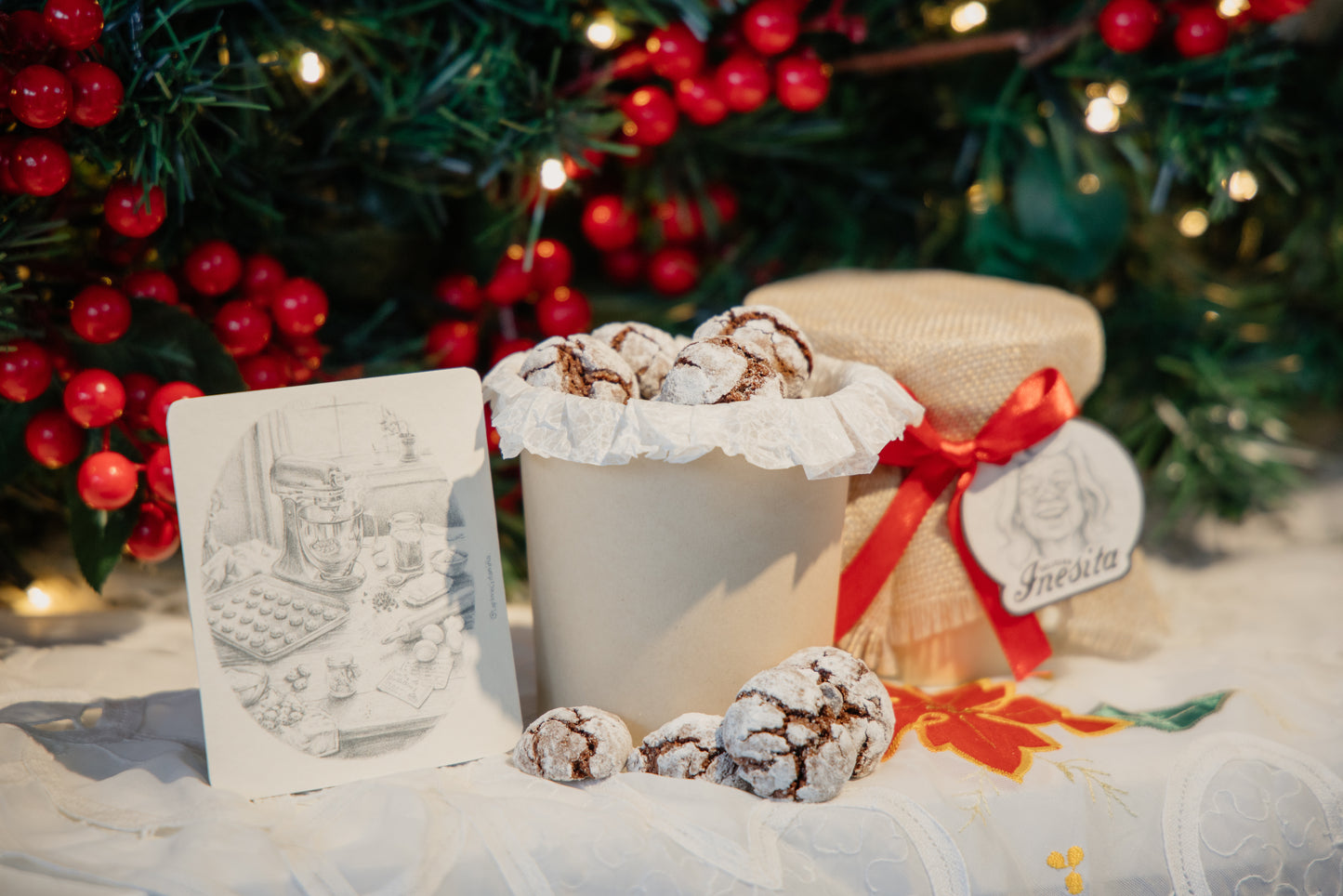 Galletas craqueladas